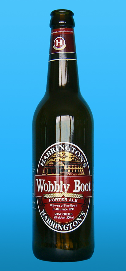 Our Beers, Harrington's - Wobbly Boot Porter Ale, Harrington's Wobbly Boot Porter Ale, Harringtons - Wobbly Boot Porter Ale, Harringtons Wobbly Boot Porter Ale